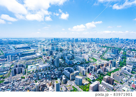 東京都市部・空撮写真 83971901
