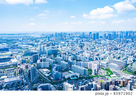 東京都市部・空撮写真 83971902