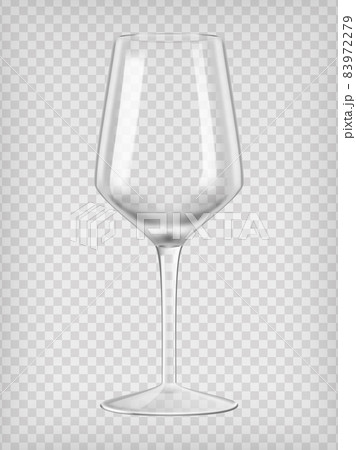 Empty wine glass 83972279