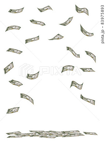 イラスト素材:空中に舞っている・床に積もっている新一万円札(コピースペースあり) イラスト素材:空中に舞っている・床に積もっている新一万円札(コピースペースあり) 83975893