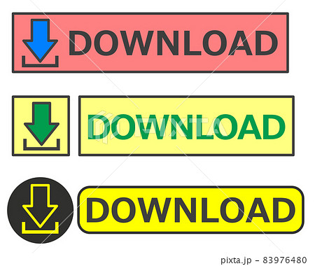 データをダウンロードをする為のアイコンイラスト 83976480