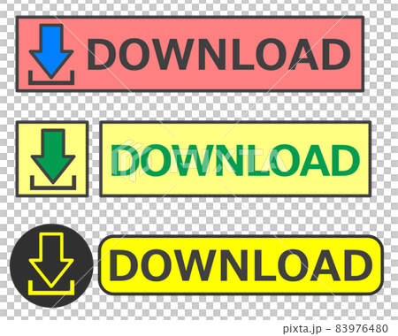 データをダウンロードをする為のアイコンイラスト 83976480