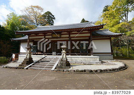 秋の長谷寺　陀羅尼堂　奈良県桜井市初瀬 83977029
