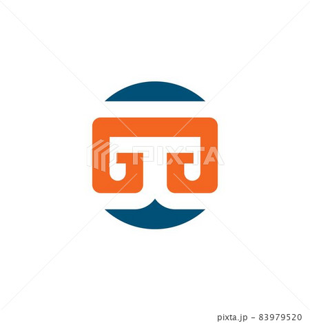 GG or gd letter vector icon logo design illustration 83979520