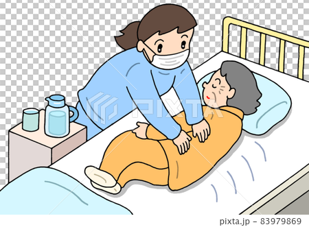 姿勢改變/壓瘡預防（戴口罩） 83979869