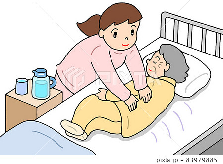 体位変換・褥瘡予防 83979885