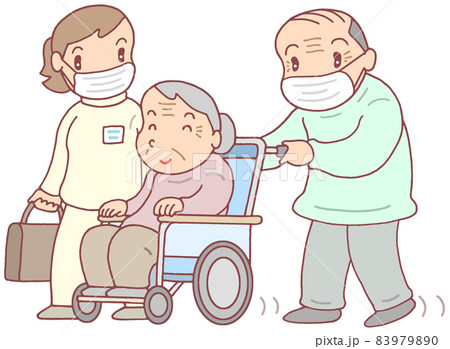老老介護・移動介助（マスク着用） 83979890