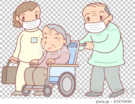 老人護理/行動協助（戴口罩） 83979890