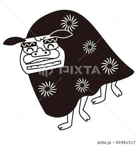 獅子舞のベクターイラスト 83981517