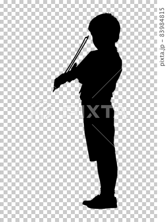 Boy playing violin 83984815