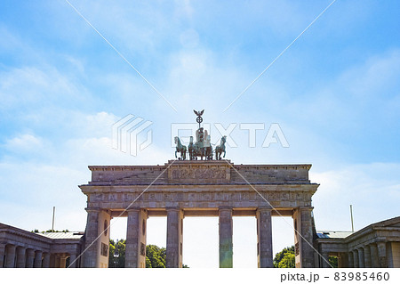 Brandenburg Gate is Berlin's most famous landmark 83985460