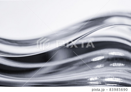 Abstract gray blurred techno diagonal futuristic background 83985690