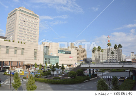 徳島駅前の都市風景 徳島駅前の都市風景 83986240