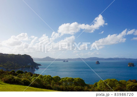 Cathedral Cove in New Zealand・カセドラル洞窟  83986720