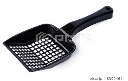 Plastic new sieve isolated on white background Plastic new sieve isolated on white background 83994644