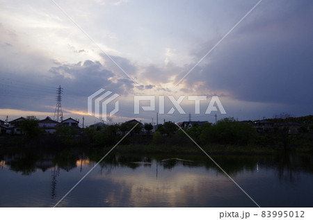 半田市　任坊山公園と宮池 83995012