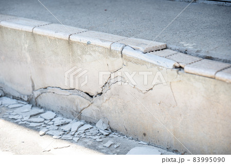 テクスチャー ひび割れ コンクリート 階段 吹き付け まだら 模様 白 灰色 シミ ヒビ クラック テクスチャー ひび割れ コンクリート 階段 吹き付け まだら 模様 白 灰色 シミ ヒビ クラック 83995090