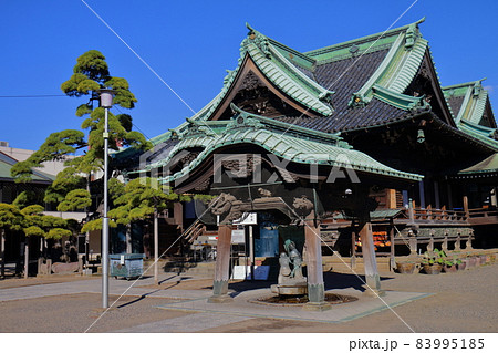 柴又帝釈天帝釈堂と瑞龍の松 東京都葛飾区柴又7丁目 帝釈天題経寺 経栄山題経寺 瑞龍の松 柴又帝釈天帝釈堂と瑞龍の松 東京都葛飾区柴又7丁目 帝釈天題経寺 経栄山題経寺 瑞龍の松 83995185
