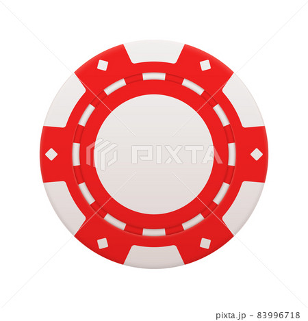 Red Casino Chip Composition 83996718