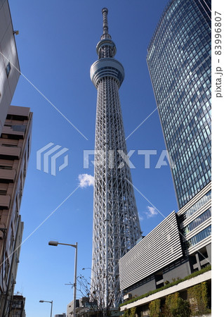 東京スカイツリー　東京都墨田区押上1　電波塔（送信所）　東京スカイツリータウン　高さ：634m 83996807