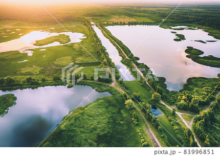 Rural summer sunset Rural summer sunset 83996851
