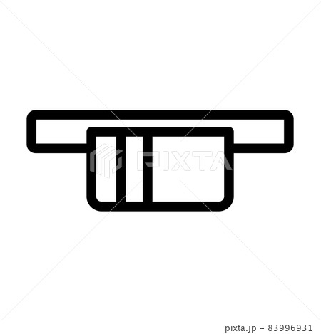 Credit Card Sliding Out From ATM Icon 83996931