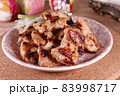 皿盛りスタイルの焼鳥 83998717