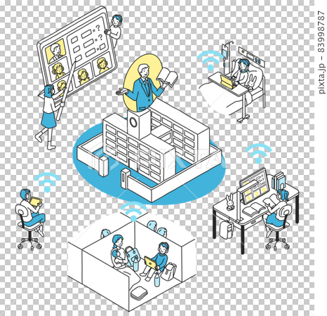 オンライン授業イメージ 83998787