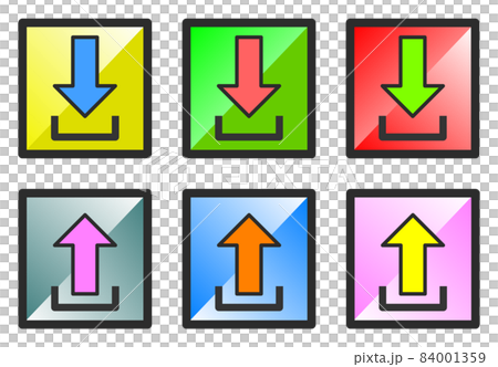 Download and upload icons 84001359
