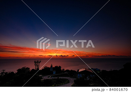 越前の夕日 84001670