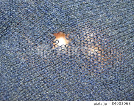 虫に食われて穴の開いたセーター 84003068