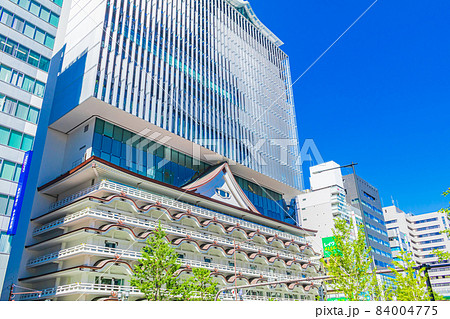 【大阪の都市風景】難波(ミナミ)周辺の都市風景(大阪新歌舞伎座跡) 【大阪の都市風景】難波(ミナミ)周辺の都市風景(大阪新歌舞伎座跡) 84004775