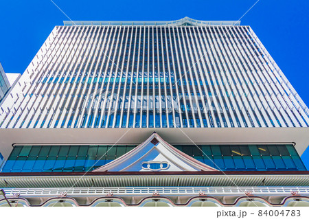 【大阪の都市風景】難波（ミナミ）周辺の都市風景（大阪新歌舞伎座跡） 84004783