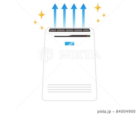 空気清浄機　ベクターイラスト　生活家電 84004900