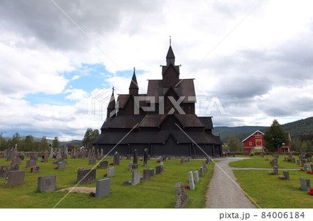 Heddal Stave Church, Norways largest stave church, Notodden municipality, the best preserved of wooden churches. Heddal Stave Church, Norways largest stave church, Notodden municipality, the best preserved of wooden churches. 84006184