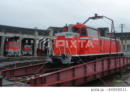 岡山県_津山まなびの鉄道館に展示されている鉄道車両 岡山県_津山まなびの鉄道館に展示されている鉄道車両 84009011