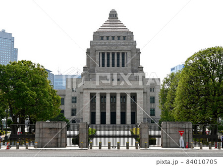 国会議事堂【高画質】参院選 投開票 2025年7月20日(予定) 84010705