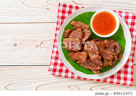 sun dried pork with sauce 84012455