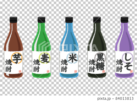 焼酎のイラスト 焼酎のイラスト 84013813