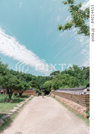 韓国 伝統 韓屋 84014455