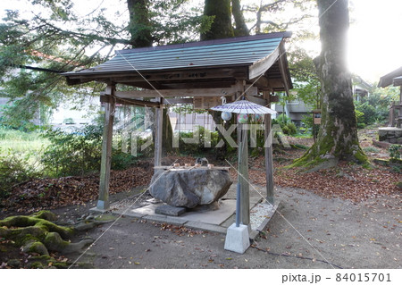 三朝温泉　三朝神社境内 84015701