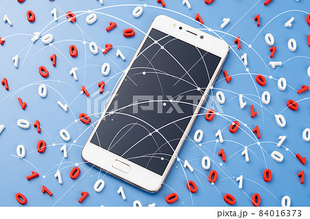 スマートフォンとデジタルイメージ スマートフォンとデジタルイメージ 84016373