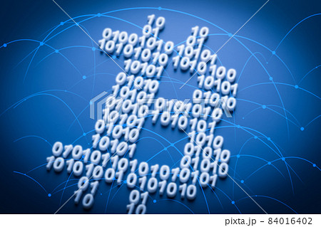 仮想通貨　ビットコインのイメージ 84016402
