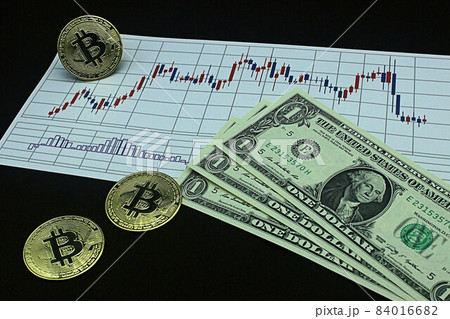 【為替・FX・株・ドル円・ビットコインなどに関する記事のサムネイルに】一ドル札三枚とチャート 【為替・FX・株・ドル円・ビットコインなどに関する記事のサムネイルに】一ドル札三枚とチャート 84016682