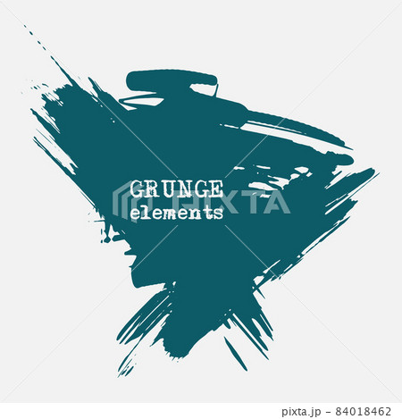 vector splats splashes and blobs of blue ink paint in different shapes drips vector splats splashes and blobs of blue ink paint in different shapes drips 84018462