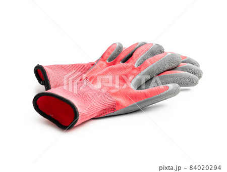 Textile work gloves with rubber 84020294