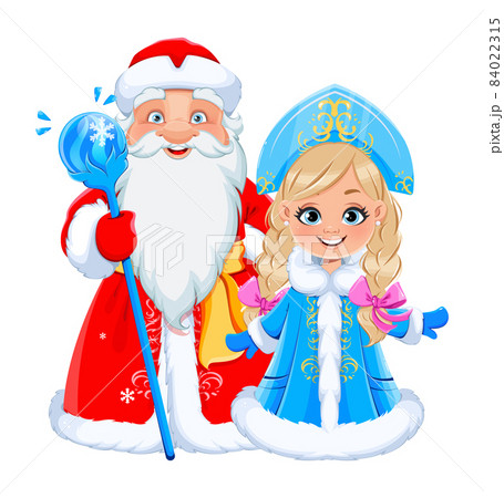 Russian Father Frost and Snegurochka (Snow Maiden) Russian Father Frost and Snegurochka (Snow Maiden) 84022315