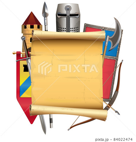 Vector Knight Armor Scroll 84022474