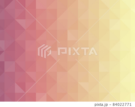 Abstract geometric background. Triangular pixelation. Mosaic, pink gradient. 84022771