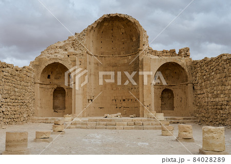 ruins of an ancient Nabatean city in the northern Negev ruins of an ancient Nabatean city in the northern Negev 84028289